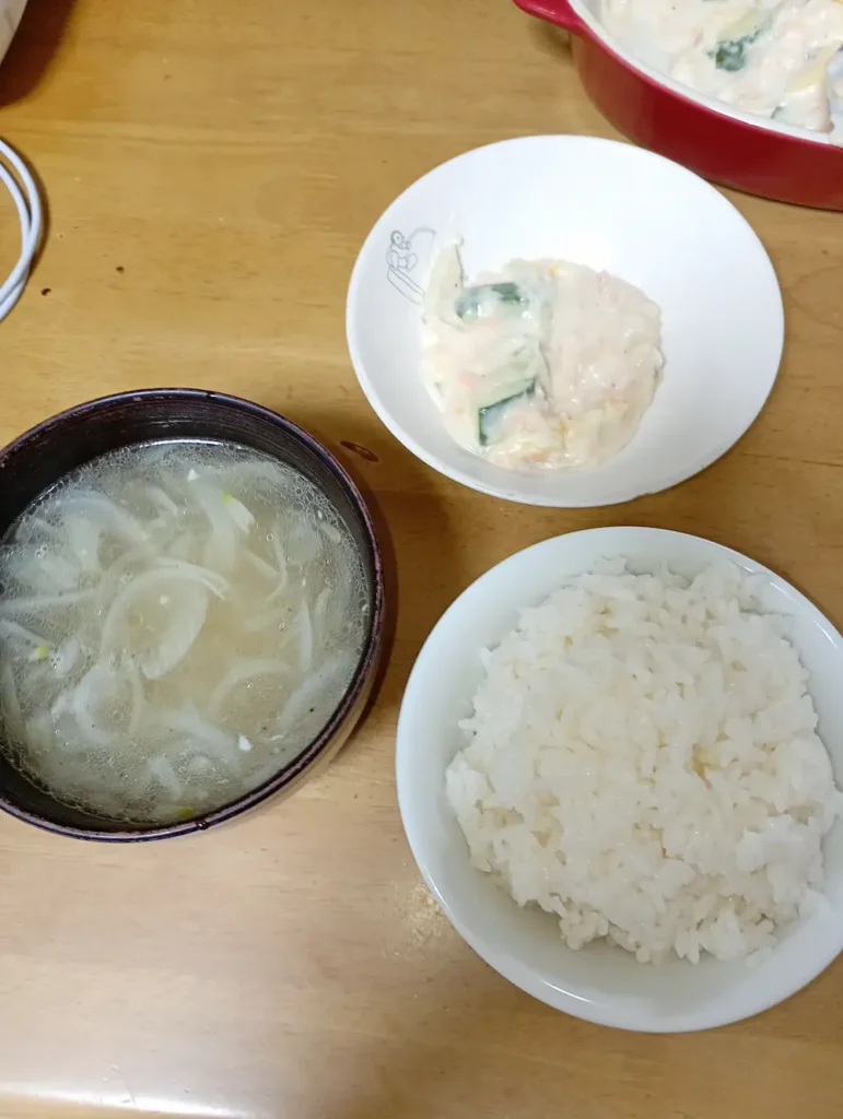 夕食