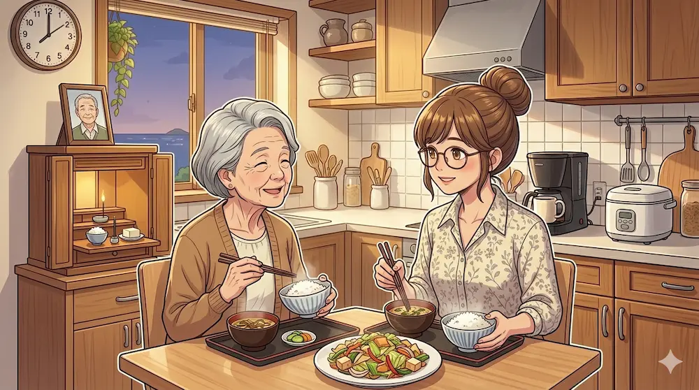 夕食の風景